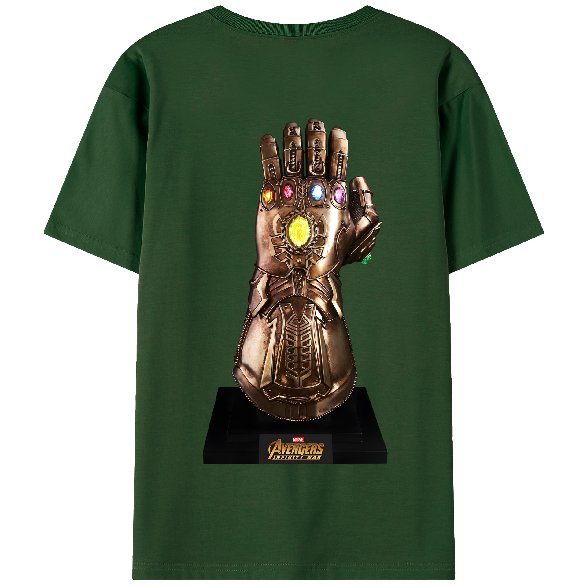 （画像用） アベンジャーズ The Avengers 綿100％半袖Tシャツ（背面プリント）